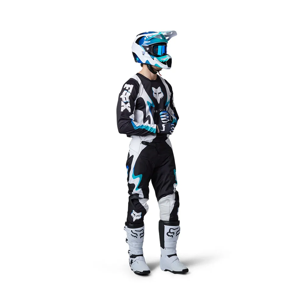 FOX 180 KOZMIK JERSEY [BLACK/WHITE]
