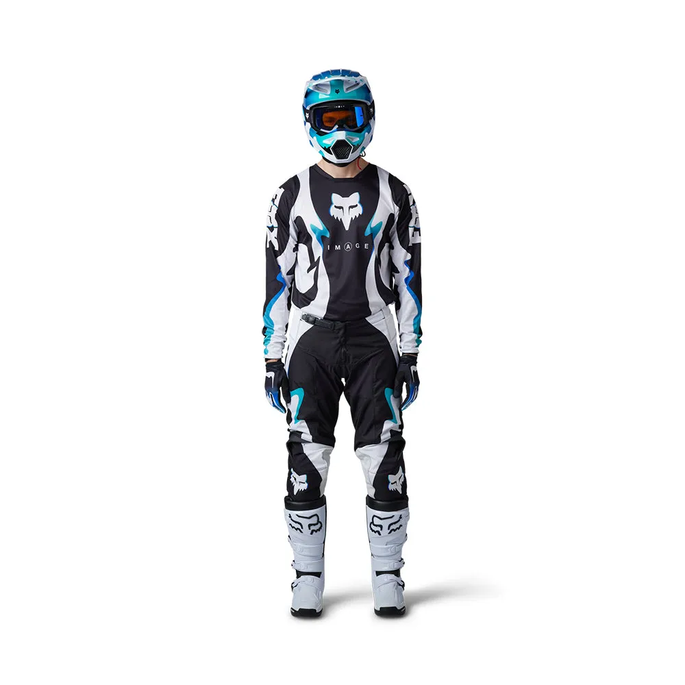 FOX 180 KOZMIK JERSEY [BLACK/WHITE]