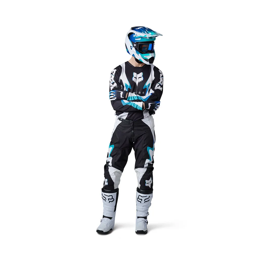 FOX 180 KOZMIK JERSEY [BLACK/WHITE]