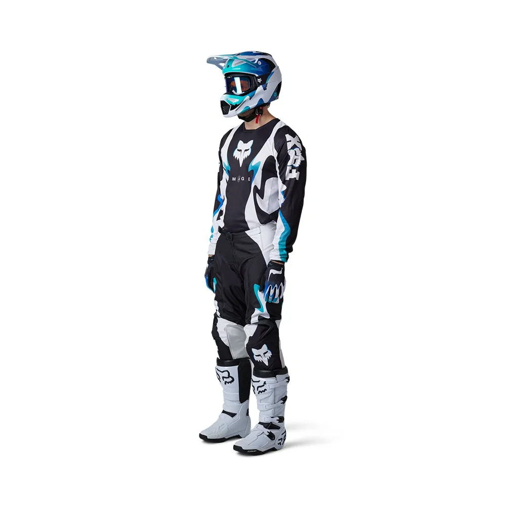 FOX 180 KOZMIK JERSEY [BLACK/WHITE]