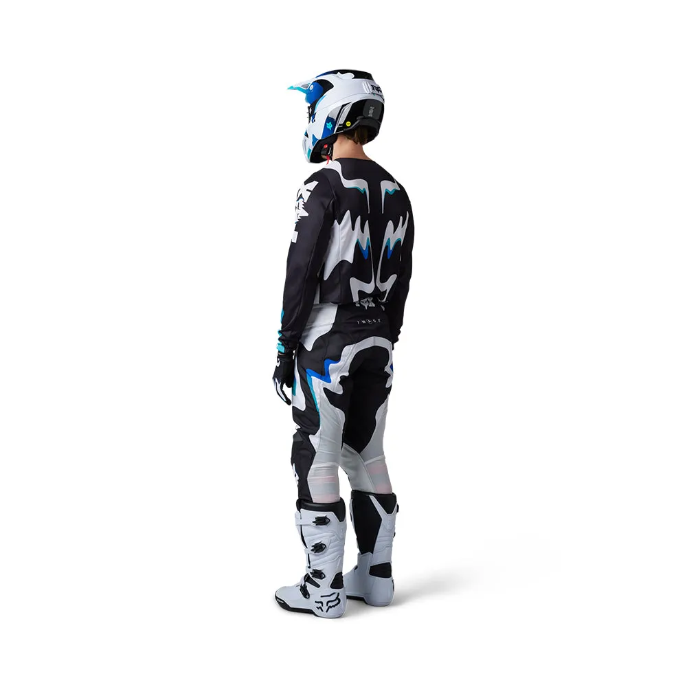 FOX 180 KOZMIK JERSEY [BLACK/WHITE]