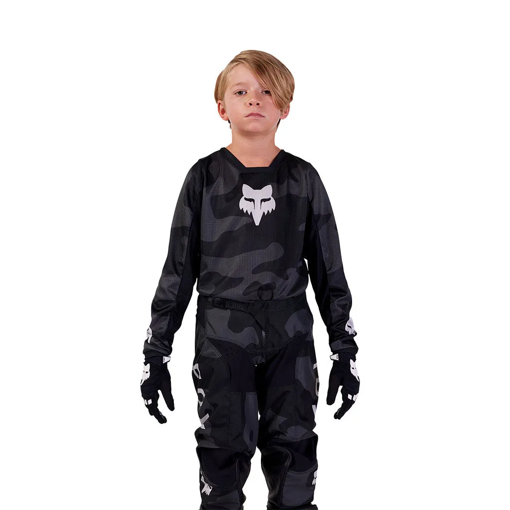 Fox - 2025 Youth 180 BNKR Black/Camo Jersey