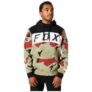 FOX BNKR PULLOVER FLEECE HOODY [GREEN CAMO]