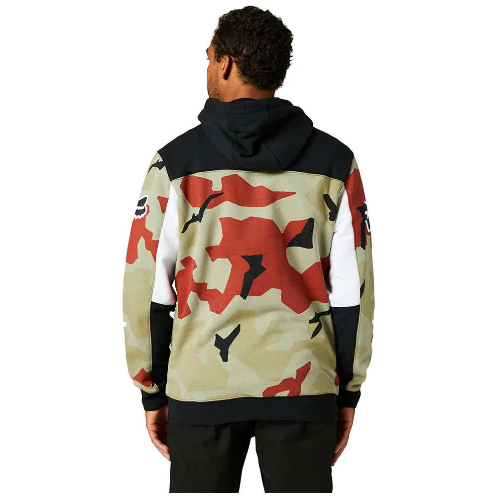 FOX BNKR PULLOVER FLEECE HOODY [GREEN CAMO]
