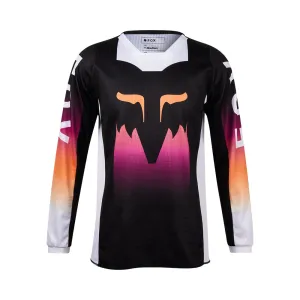 FOX YOUTH GIRLS 180 FLORA JERSEY [BLACK/PINK]