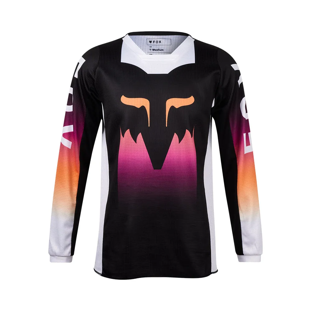 FOX YOUTH GIRLS 180 FLORA JERSEY [BLACK/PINK]