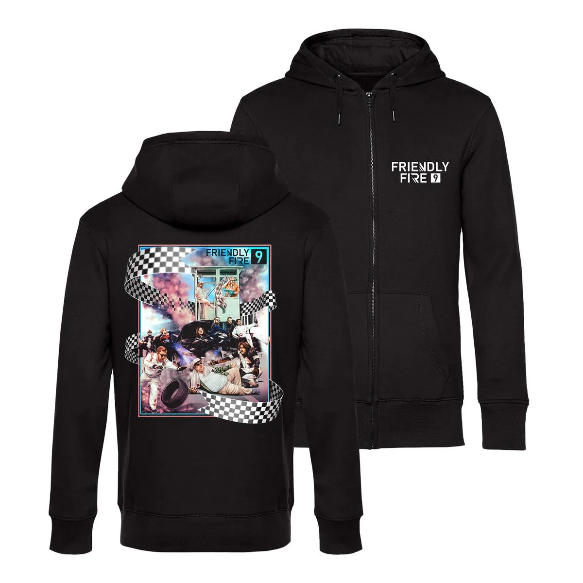 Friendly Fire - Racing Team - Zip-Hoodie