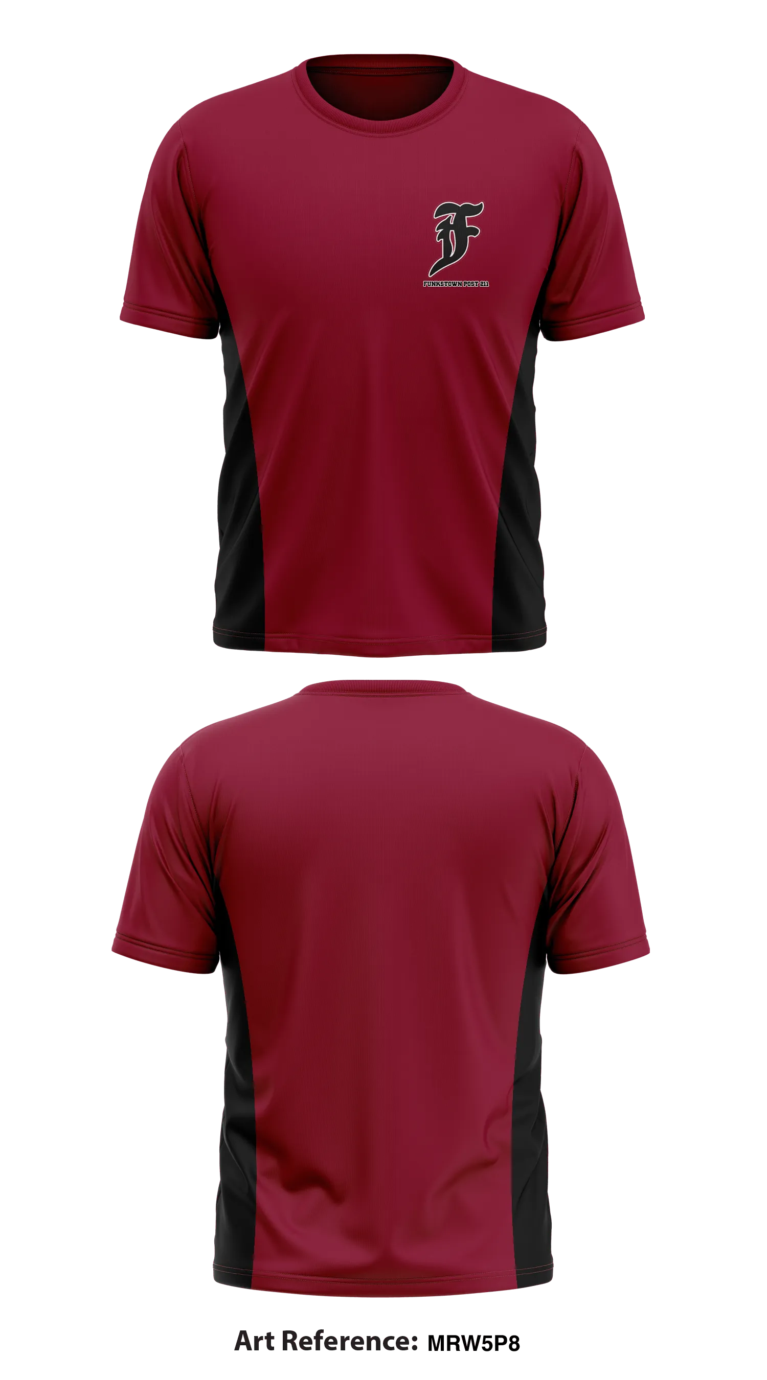 Funkstown Post 211 Core Men's SS Performance Tee - MrW5P8