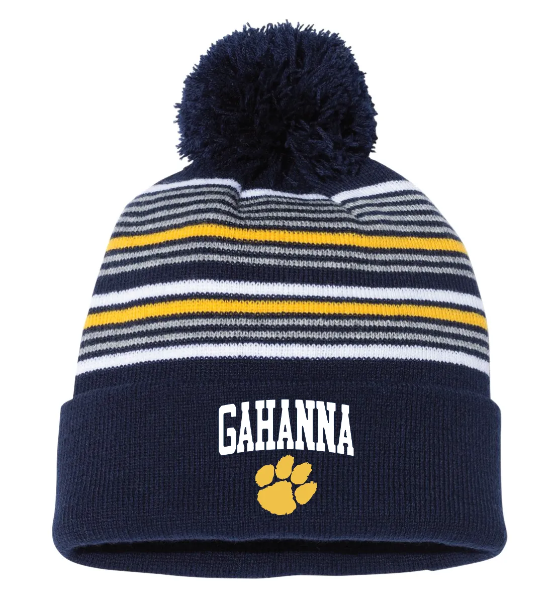 GAHANNA STRIPED BEANIE