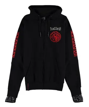 Game of Thrones: House of the Dragon - House Targaryen - Zip-Hoodie
