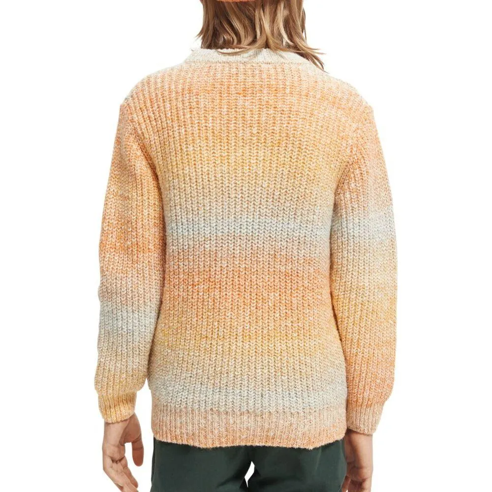 Gradient Crewneck Pullover Knit