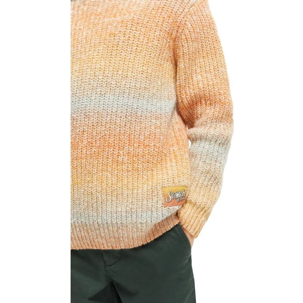 Gradient Crewneck Pullover Knit