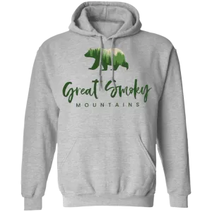 Great Smoky Mountains Green - Pullover Hoodie