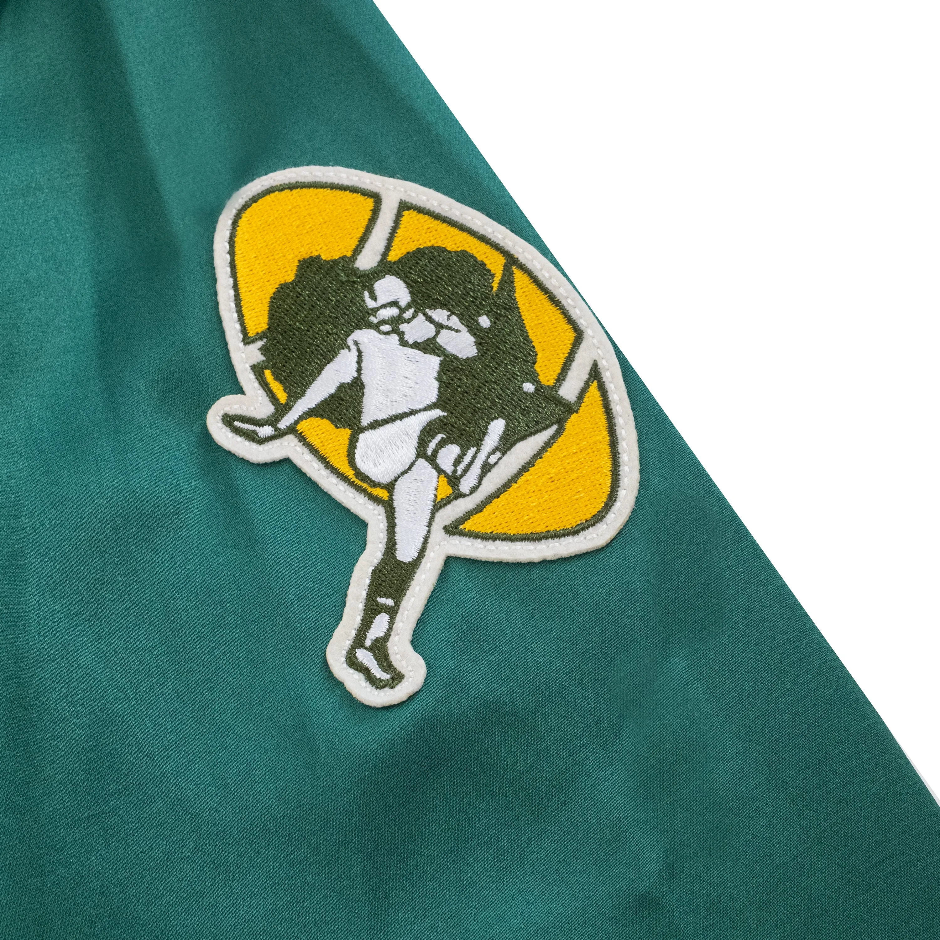 Green Bay Packers Satin Windbreaker