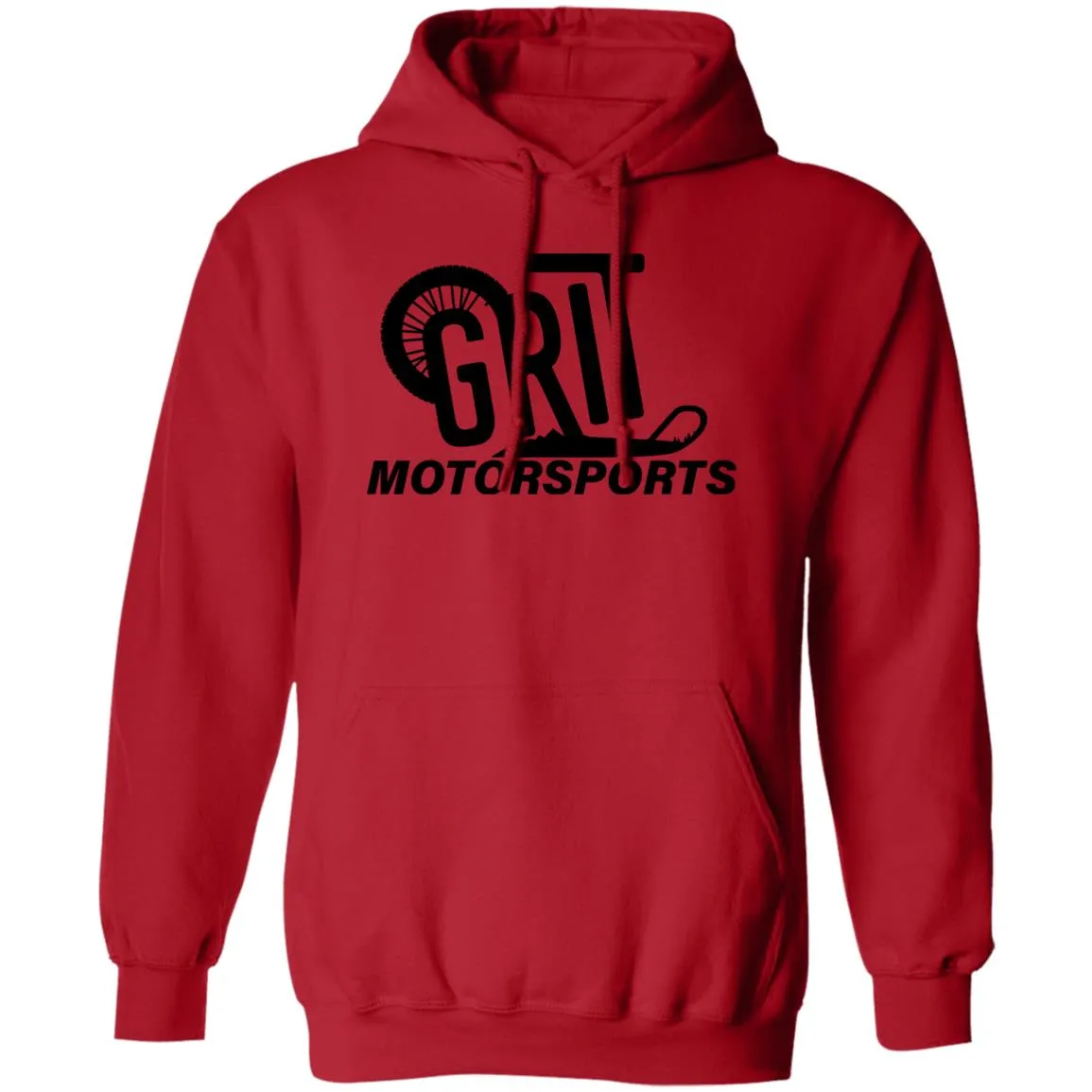 GRIT Black logo G185 Pullover Hoodie