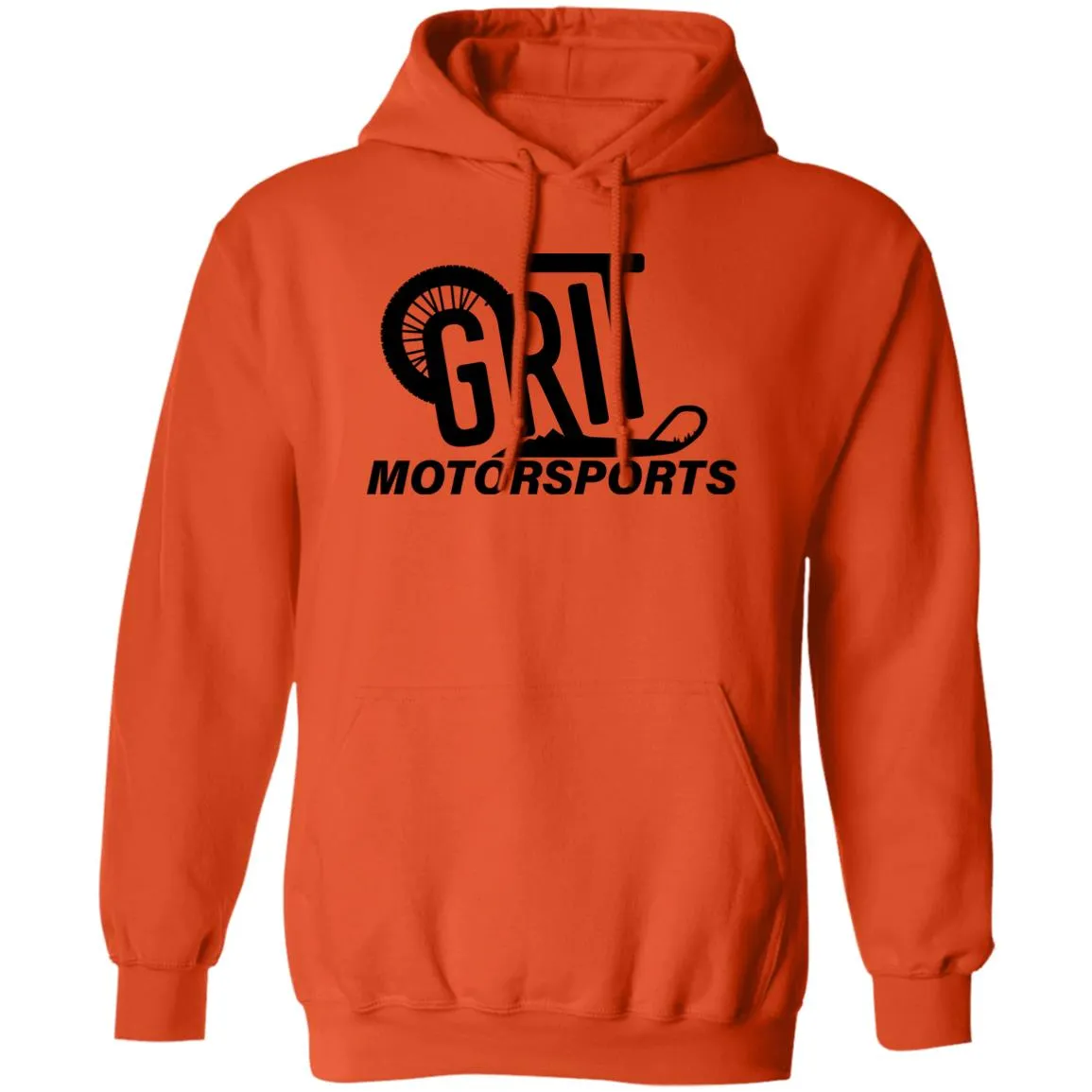 GRIT Black logo G185 Pullover Hoodie