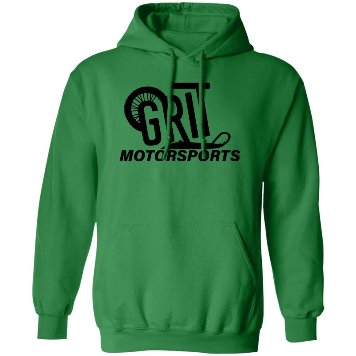 GRIT Black logo G185 Pullover Hoodie