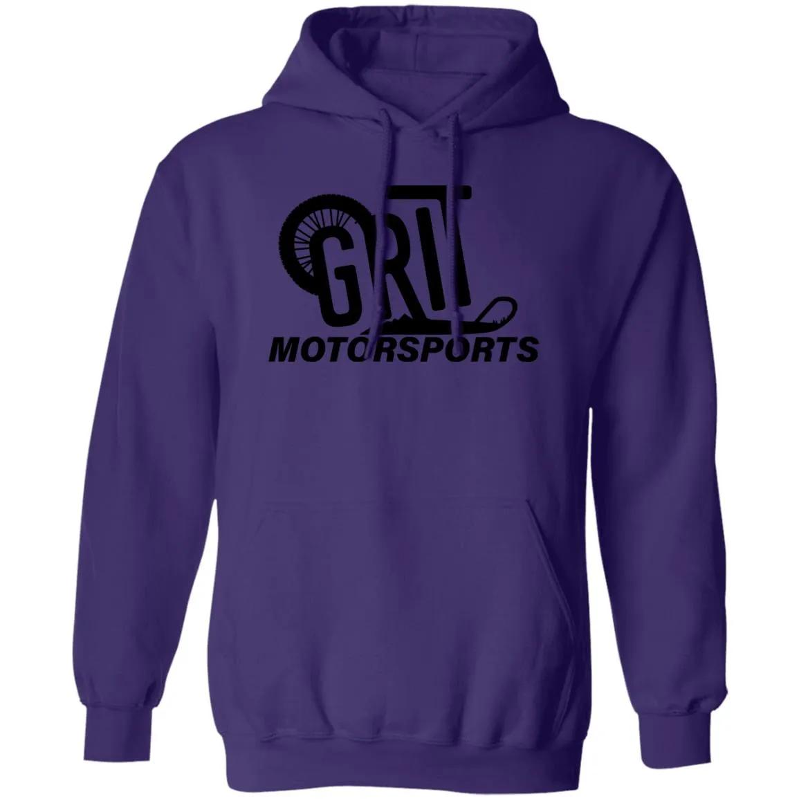 GRIT Black logo G185 Pullover Hoodie