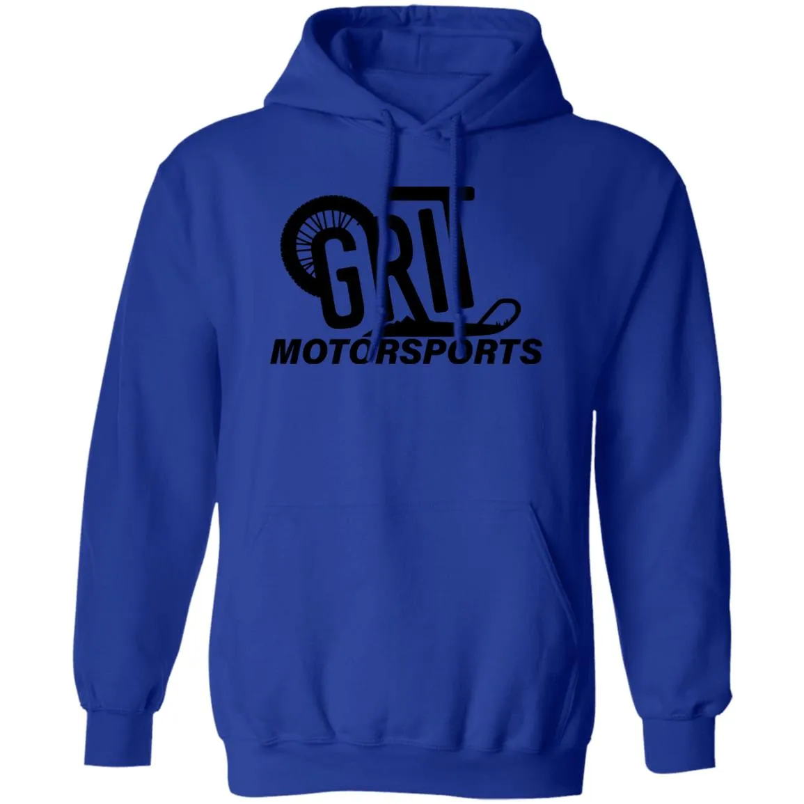 GRIT Black logo G185 Pullover Hoodie