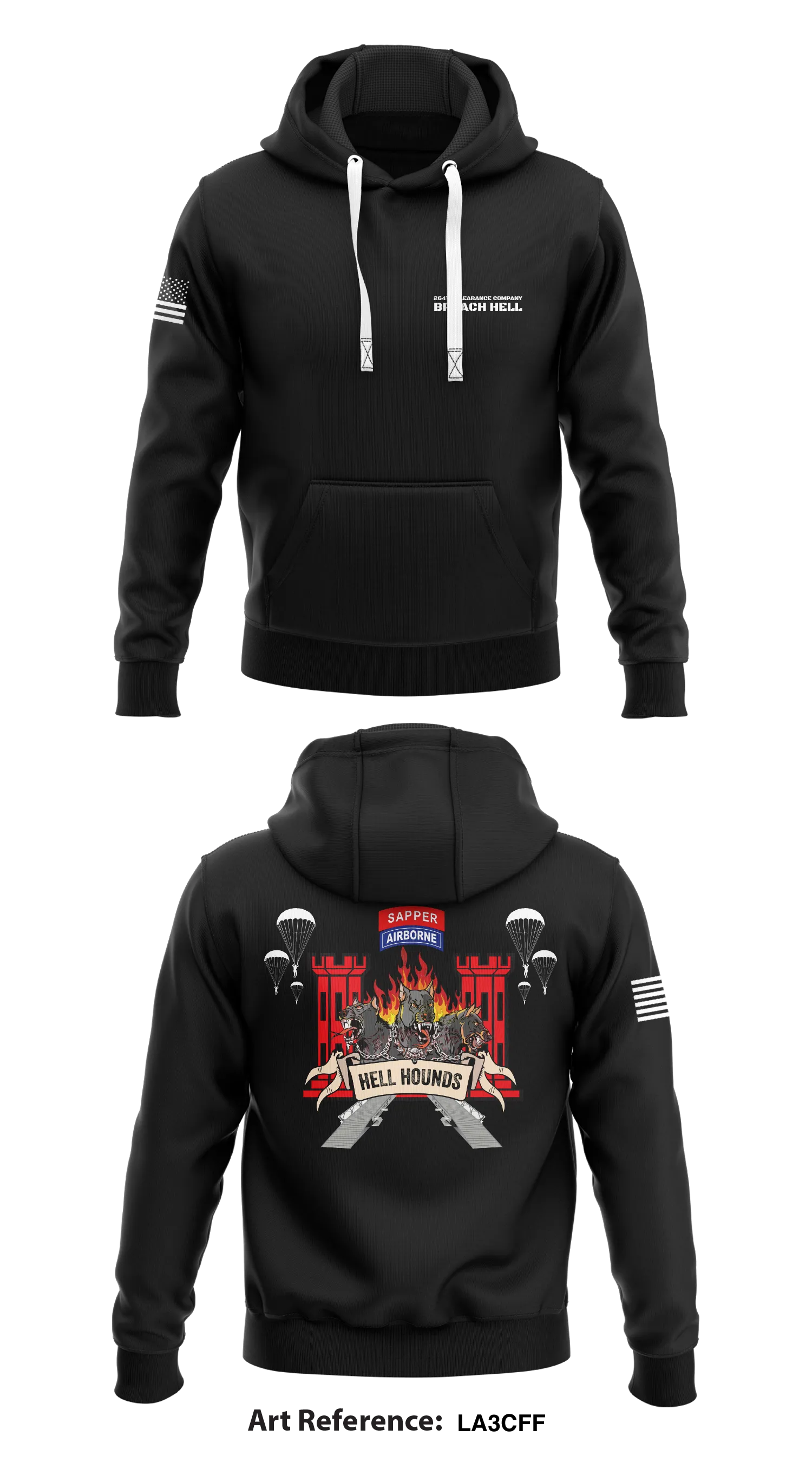 Hell Hounds  Store 1  Core Men's Hooded Performance Sweatshirt - LA3CFf