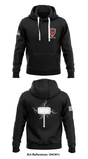 HHB (Hammer Battery), 4-1 FA, 3 ABCT, 1 AD  Store 1  Core Men's Hooded Performance Sweatshirt - gncMTj