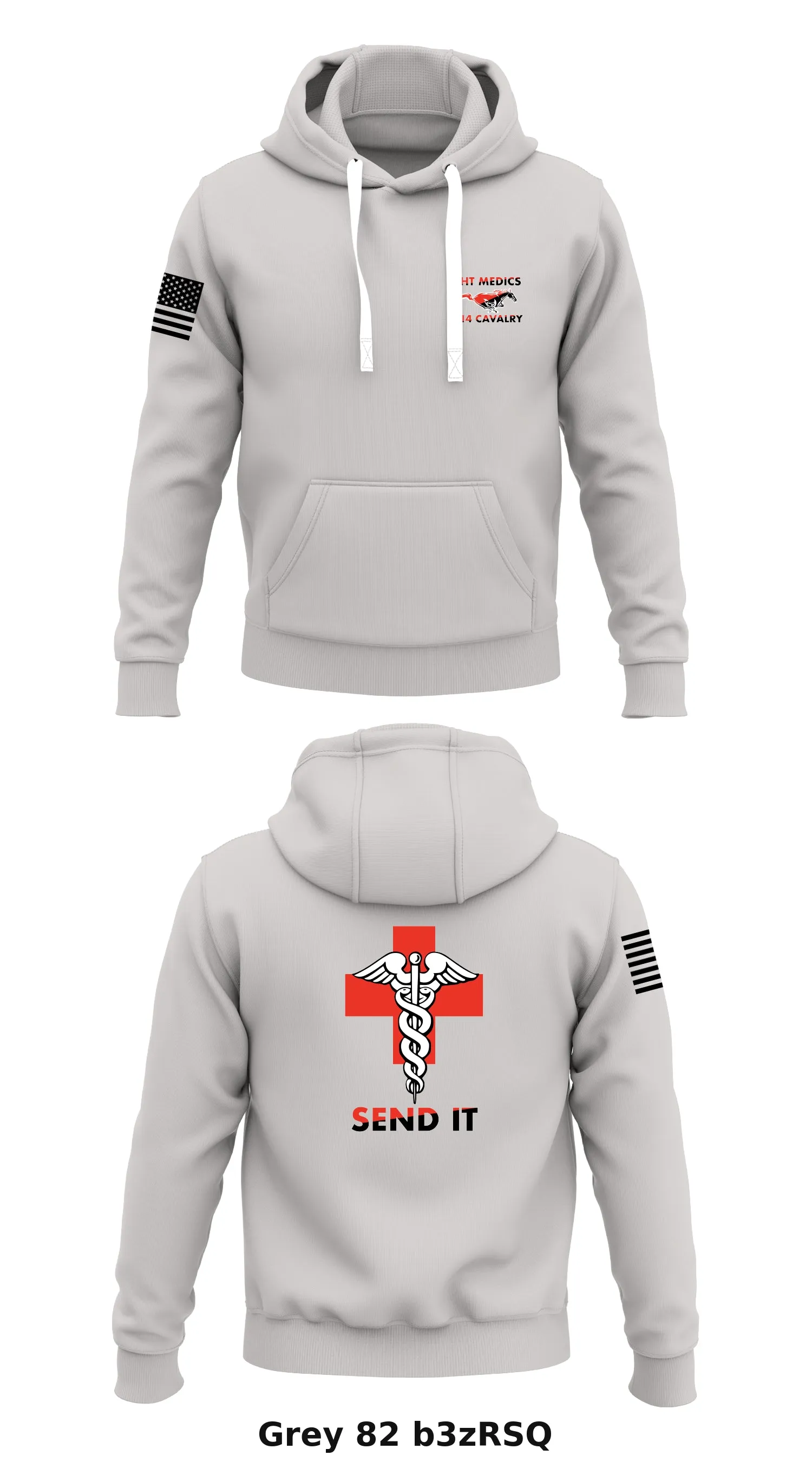 HHT MEDICS 1-14 CAVALRY  Store 1  Core Men's Hooded Performance Sweatshirt - b3zRSQ