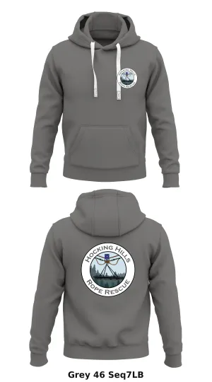 Hocking hills regional rope rescue team  Store 1  Core Men's Hooded Performance Sweatshirt - Seq7LB