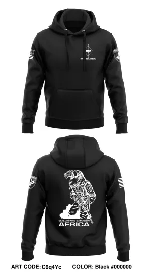 HQ (-) 411th Civil Affairs Battalion  Core Men's Hooded Performance Sweatshirt - C6q4Yc