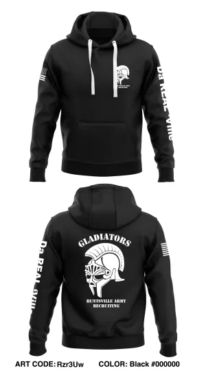 Huntsville Army Recruiting Store 1  Core Men's Hooded Performance Sweatshirt - Rzr3Uw