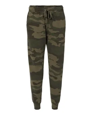Independent Women's California Wave Sweatpants Forest Camo Heather
