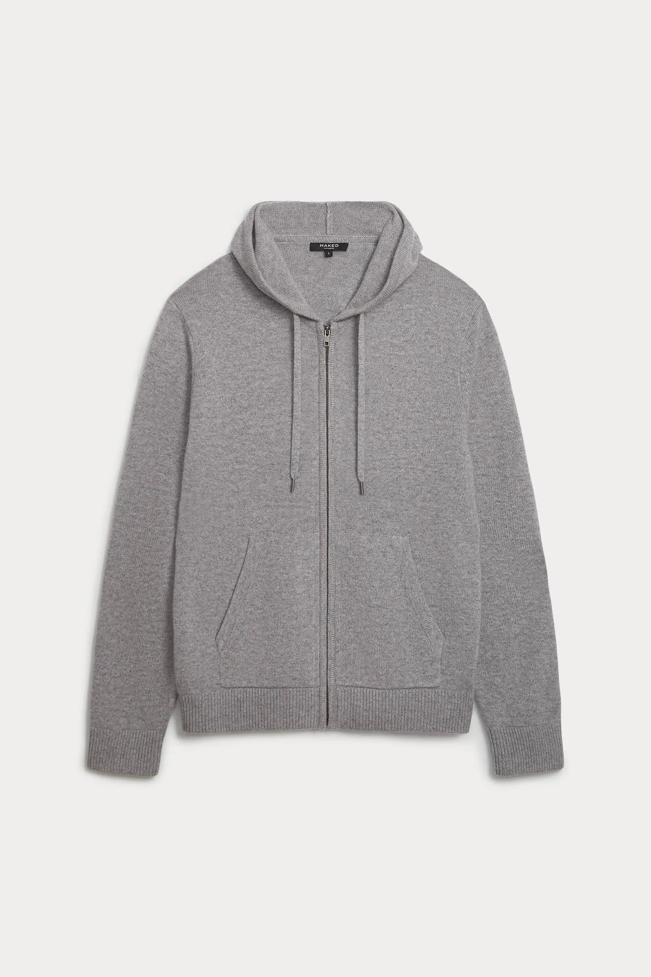 JAKE ZIP-UP CASHMERE HOODIE