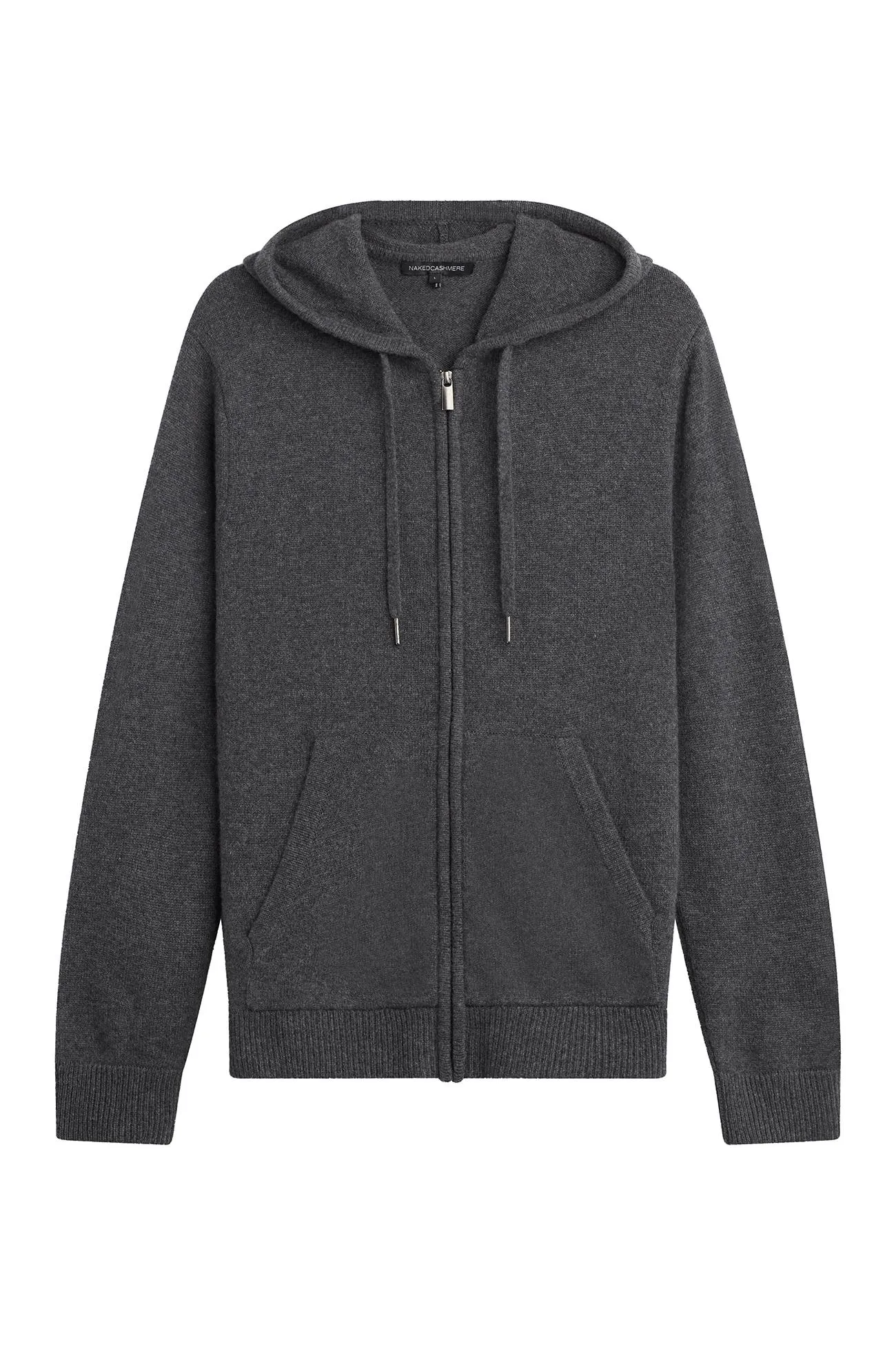 JAKE ZIP-UP CASHMERE HOODIE
