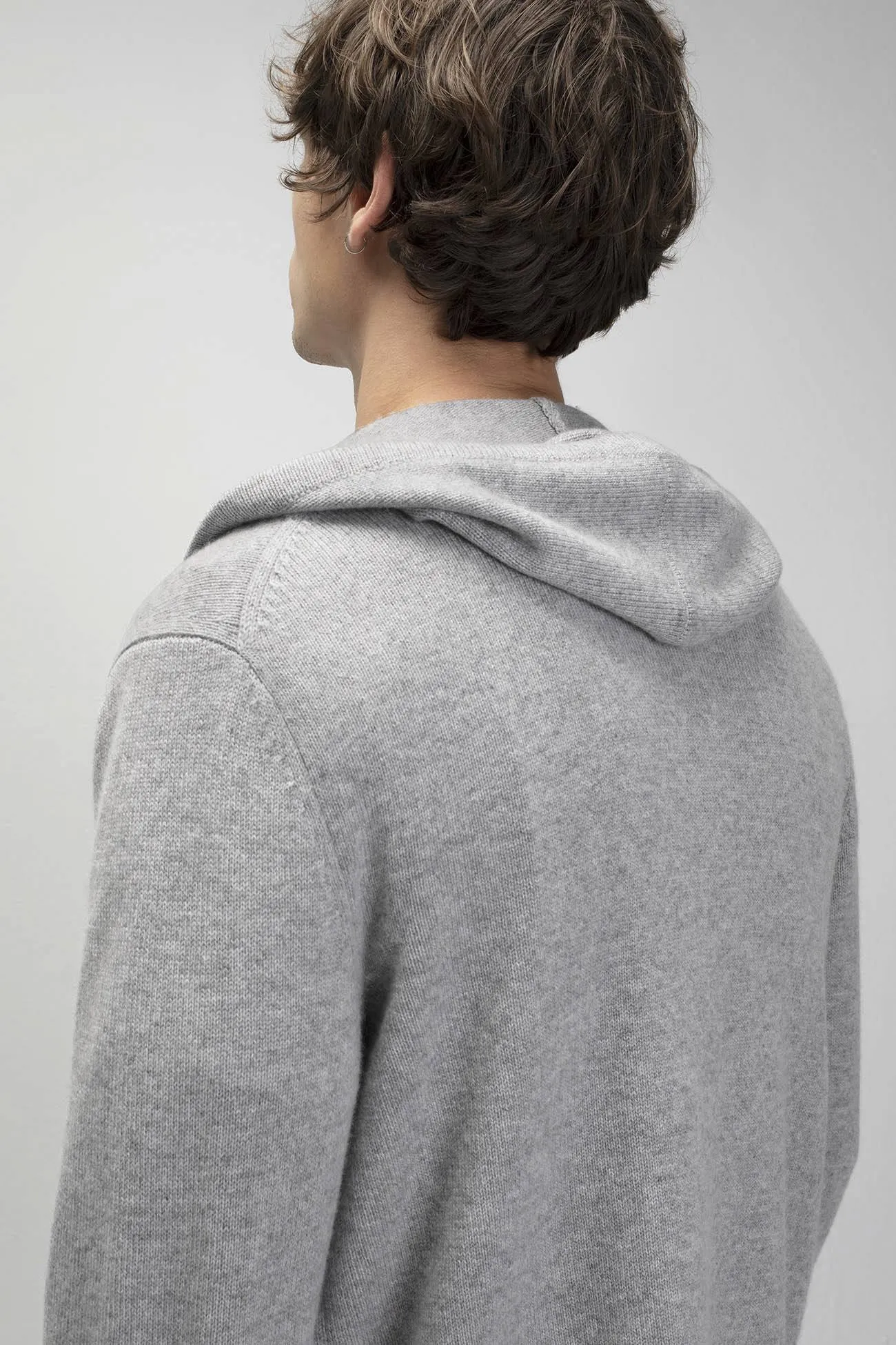 JAKE ZIP-UP CASHMERE HOODIE