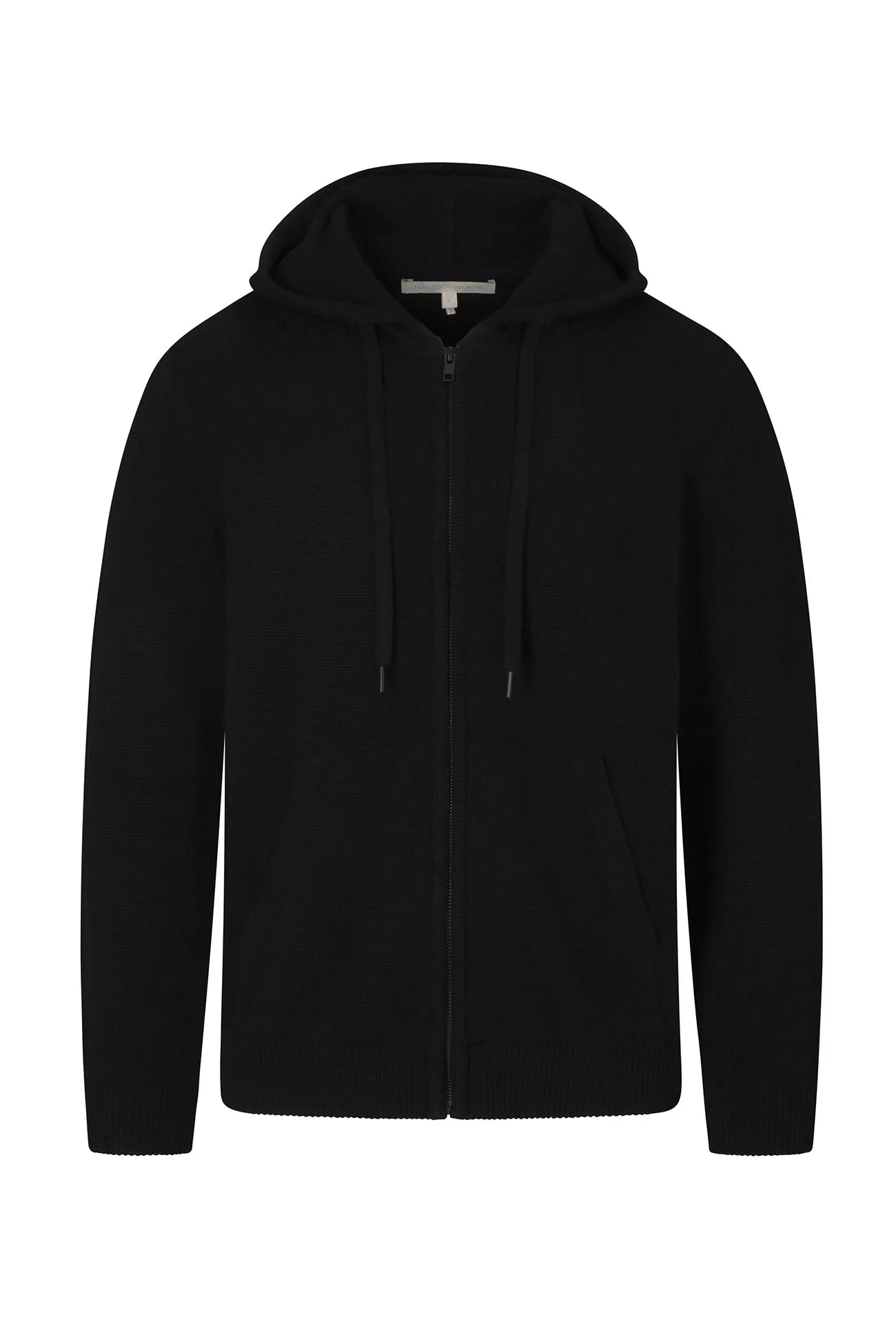 JAKE ZIP-UP CASHMERE HOODIE