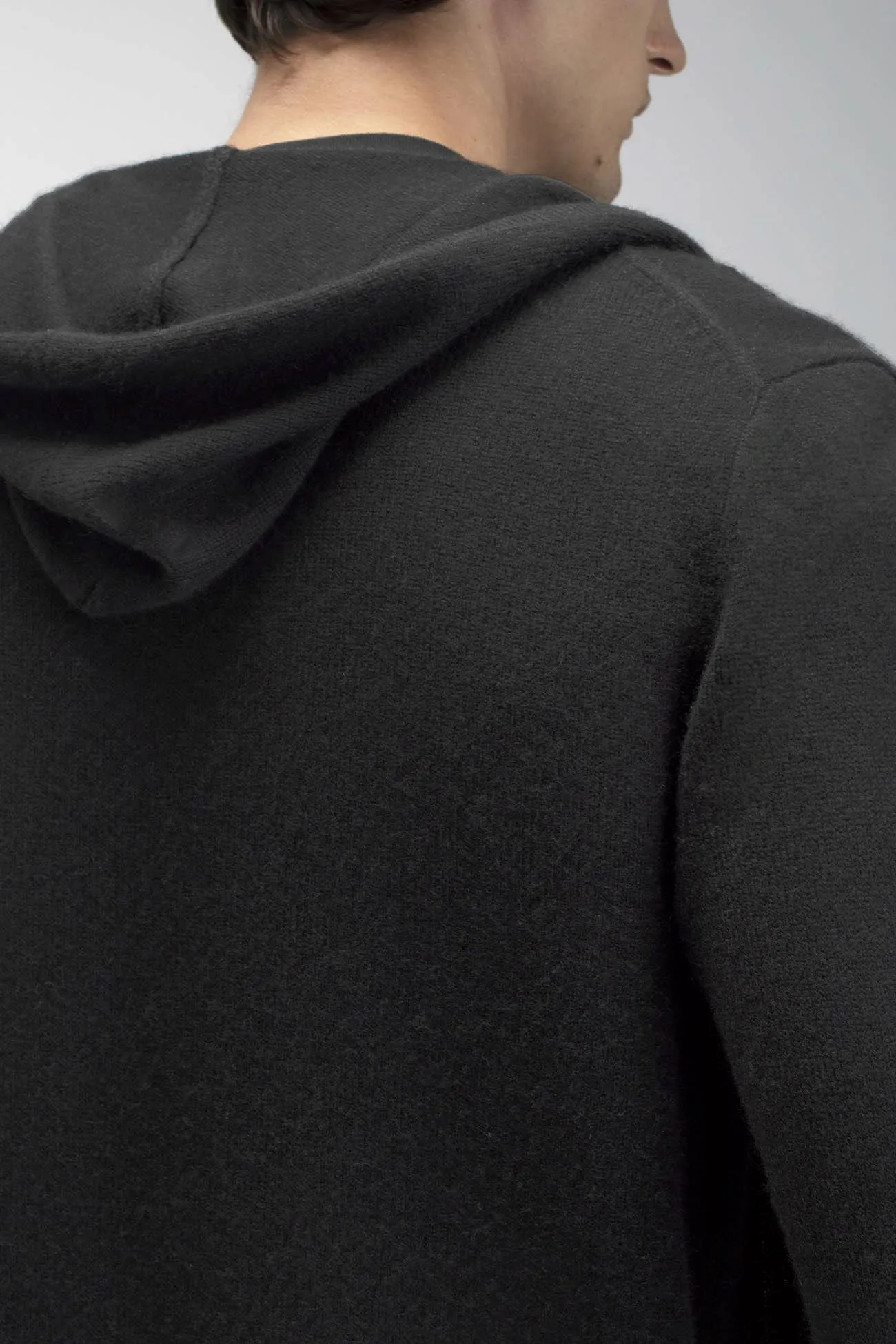 JAKE ZIP-UP CASHMERE HOODIE
