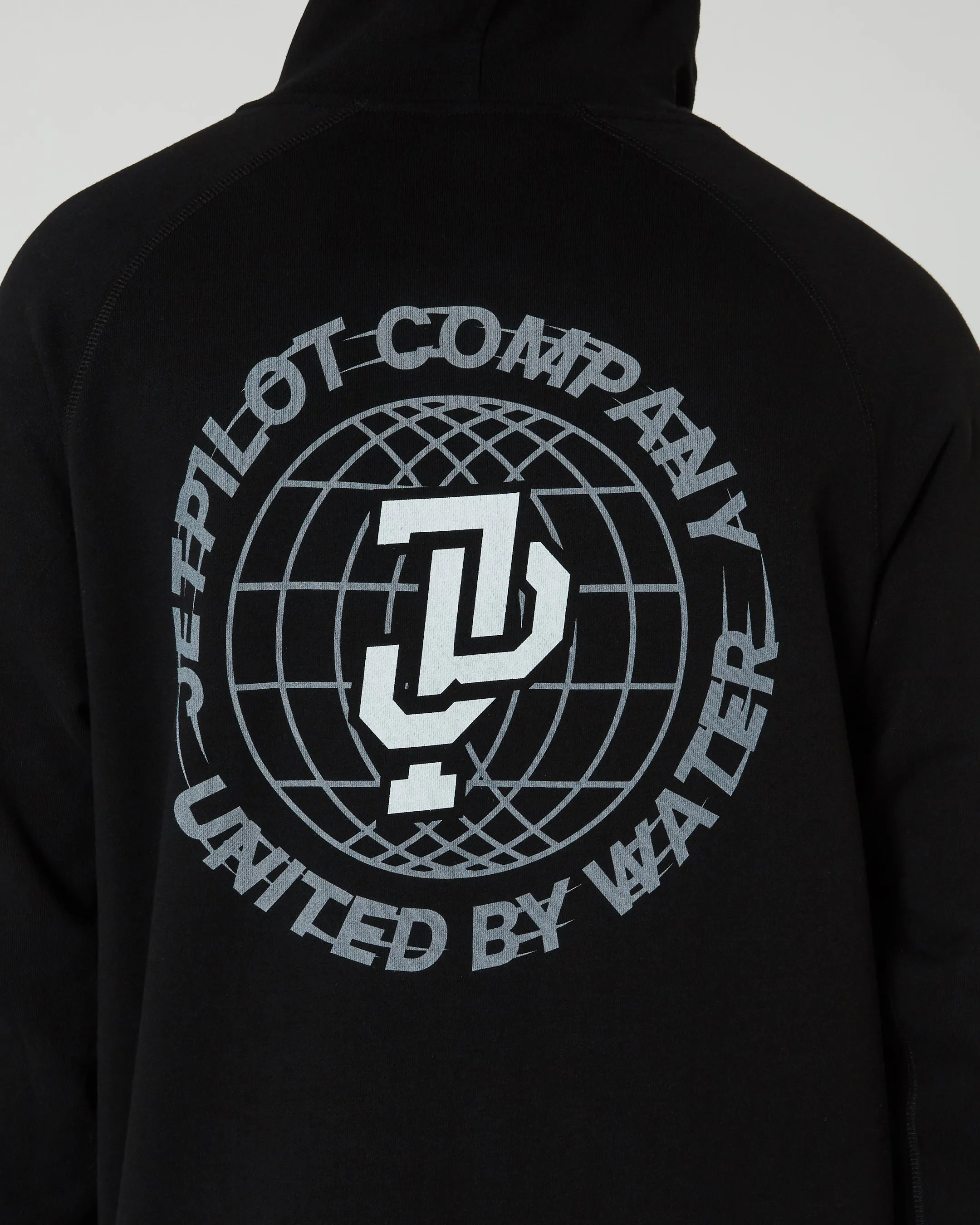 Jetpilot Global Mens Pullover Hoodie - Black