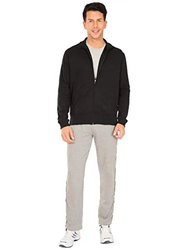 Jockey Men's Track Jacket (2730-0103-BLACK_Small)