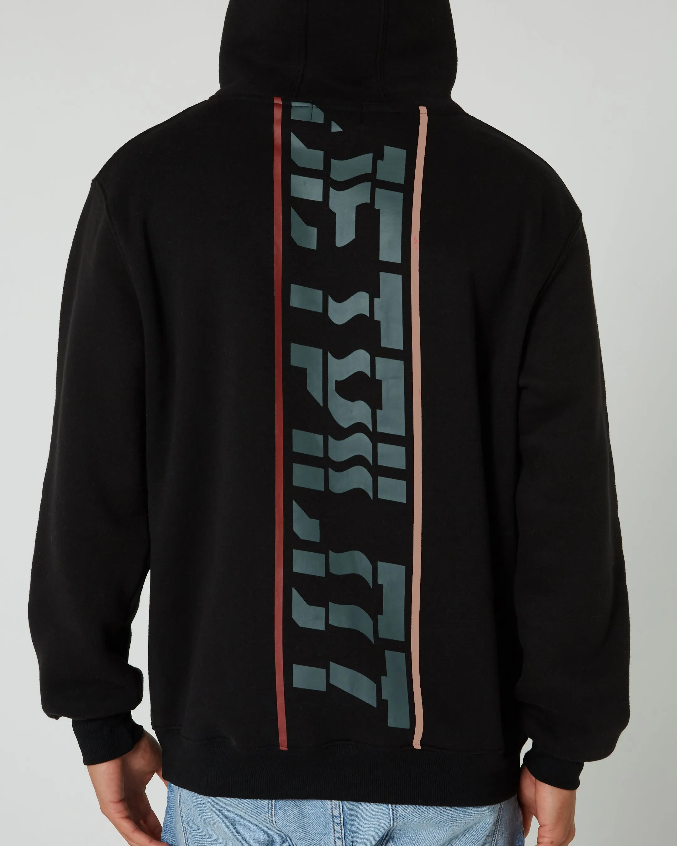 JP United Mens Pullover Hoodie - Black