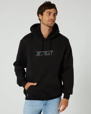 JP United Mens Pullover Hoodie - Black