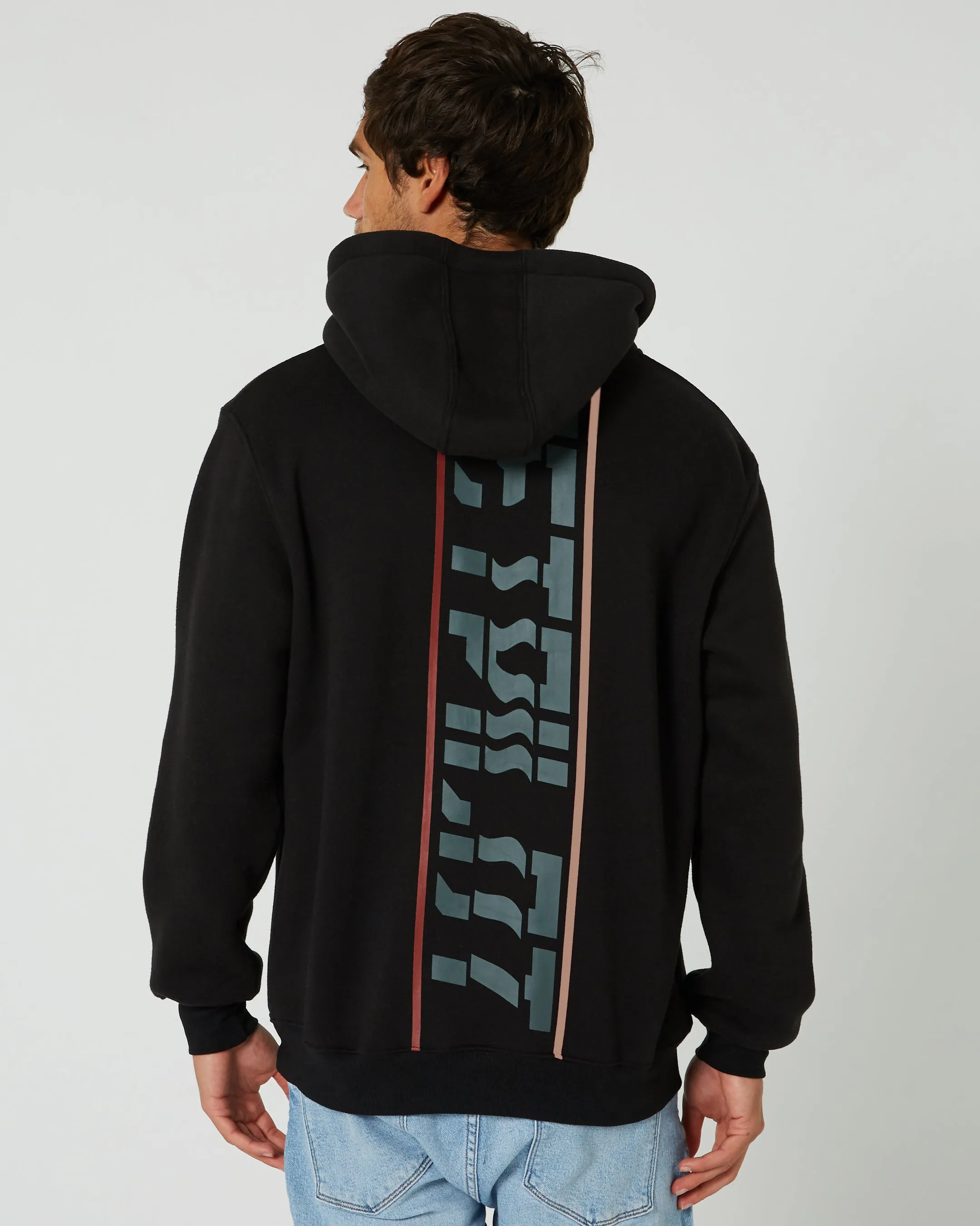 JP United Mens Pullover Hoodie - Black