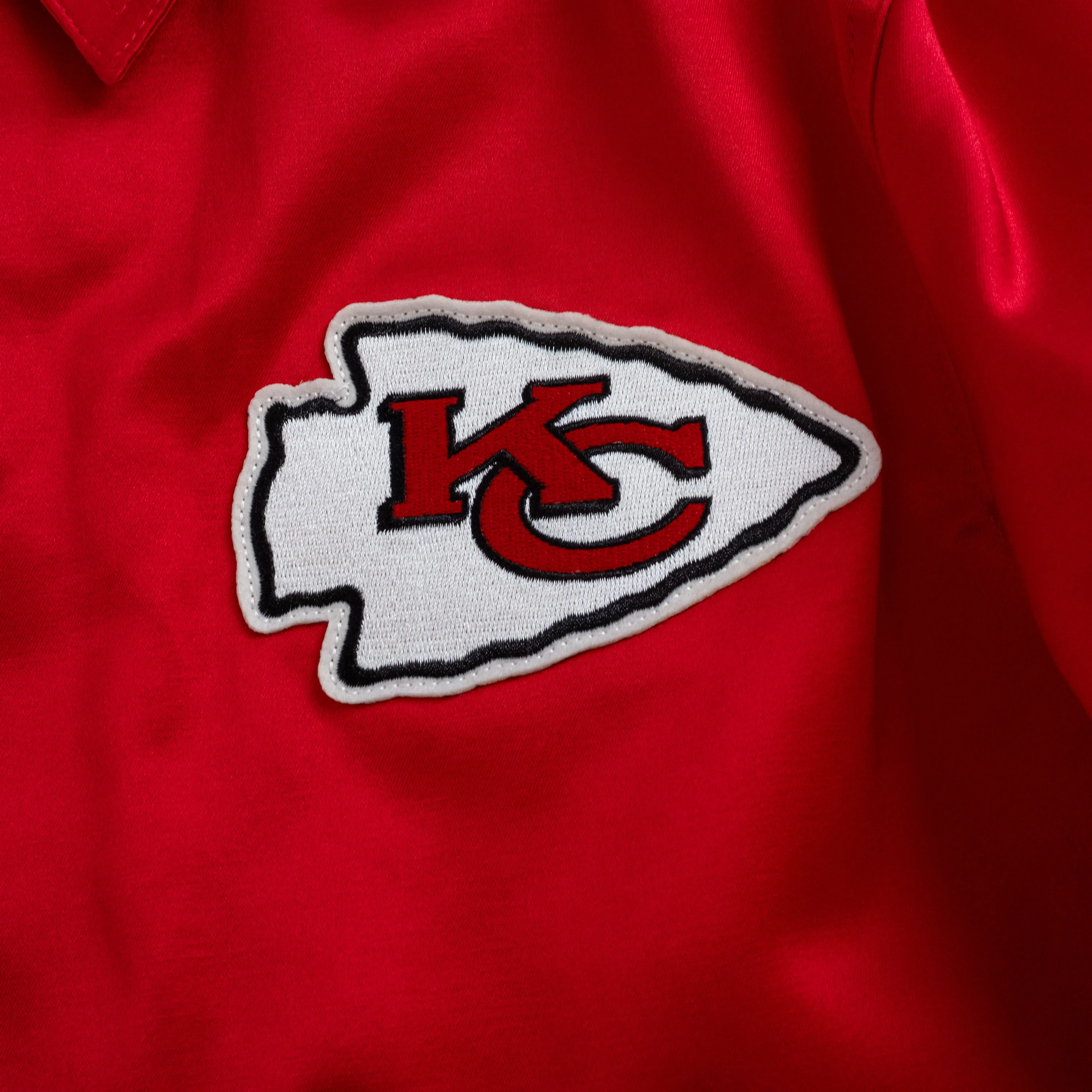Kansas City Chiefs Satin Windbreaker