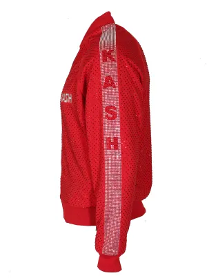 Kash Diamond Jacket-Red