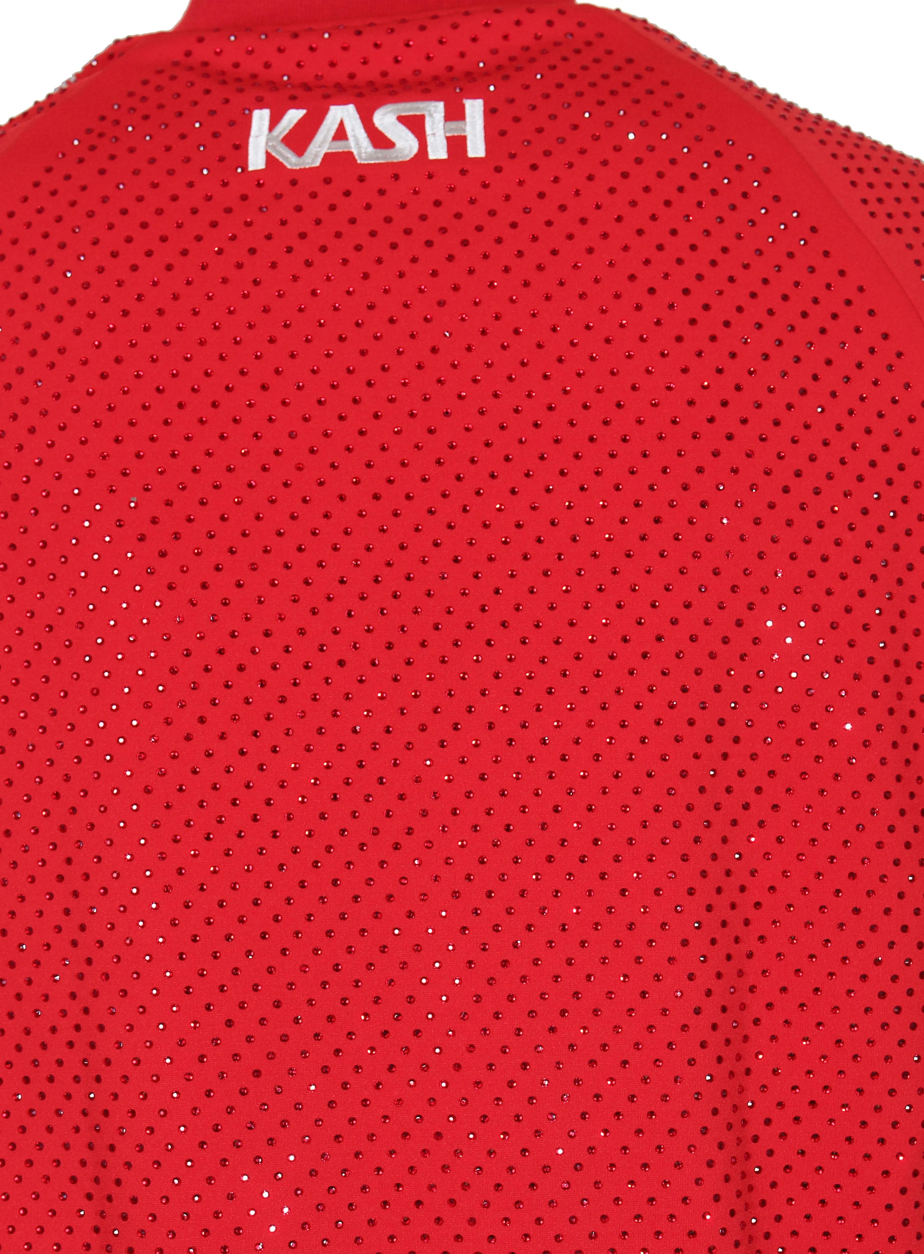 Kash Diamond Jacket-Red