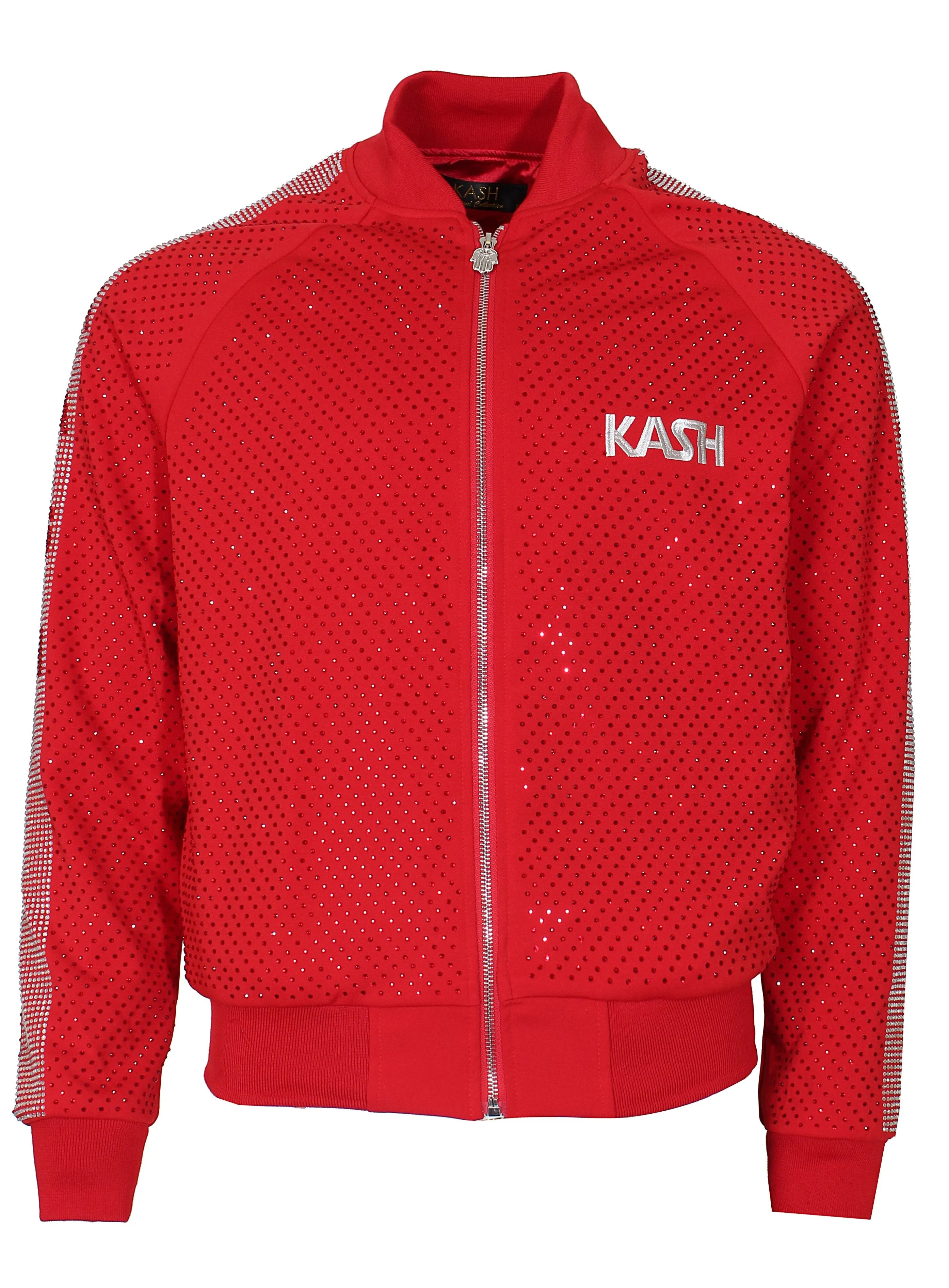Kash Diamond Jacket-Red