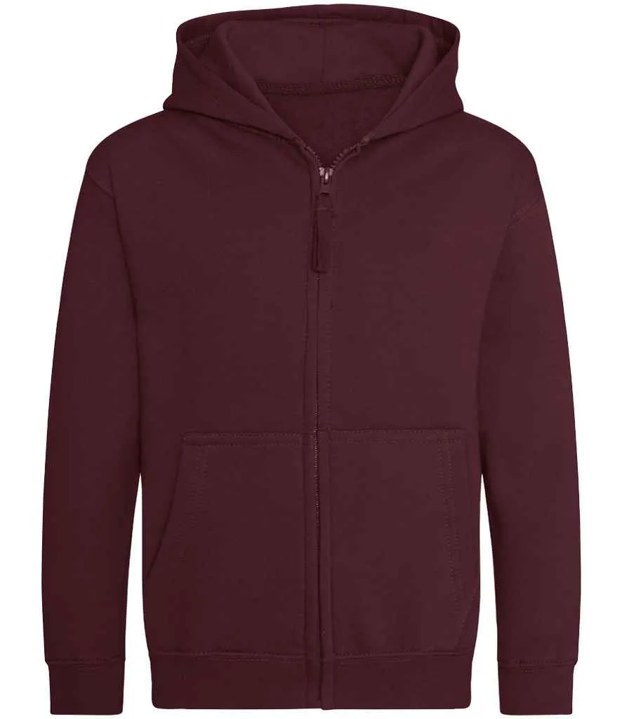 Kids Blank Zoodie - Burgundy