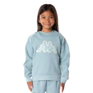 Kid's Logo Tape Apet 2 Hoodie-Light Blue