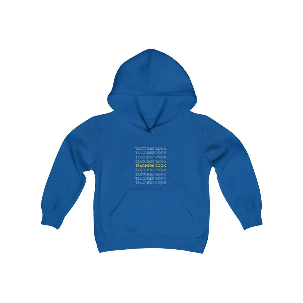 Kid's Teachers Rock Pullover Hoodie