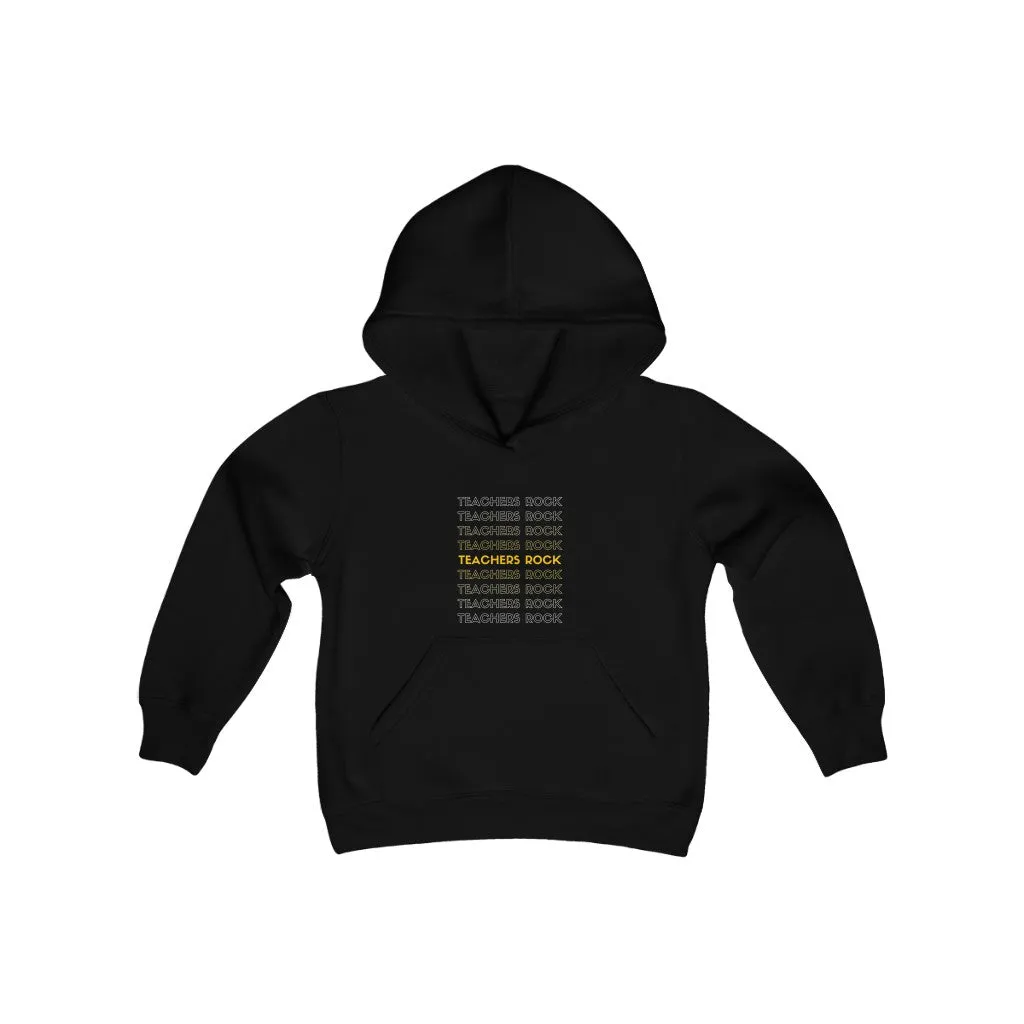 Kid's Teachers Rock Pullover Hoodie