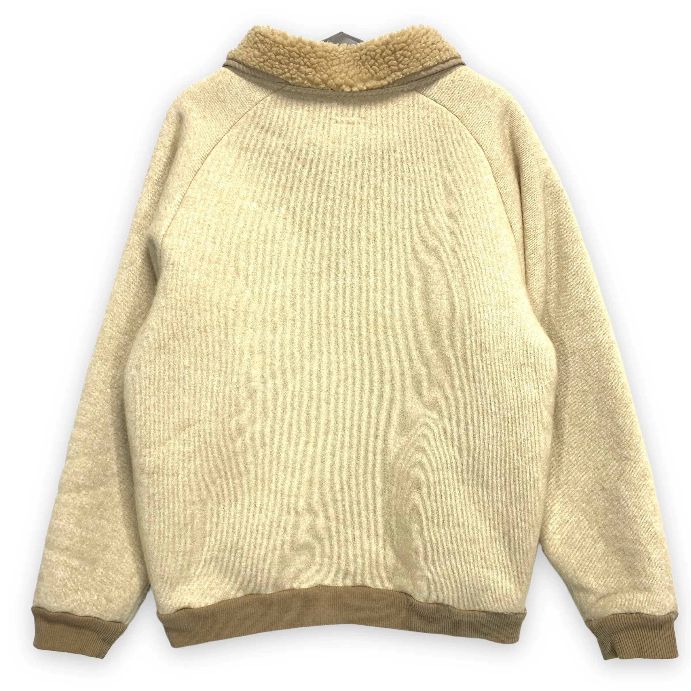 [L] Kapital Boa Fleece Zip Alpine Pullover Sweatshirt Jacket