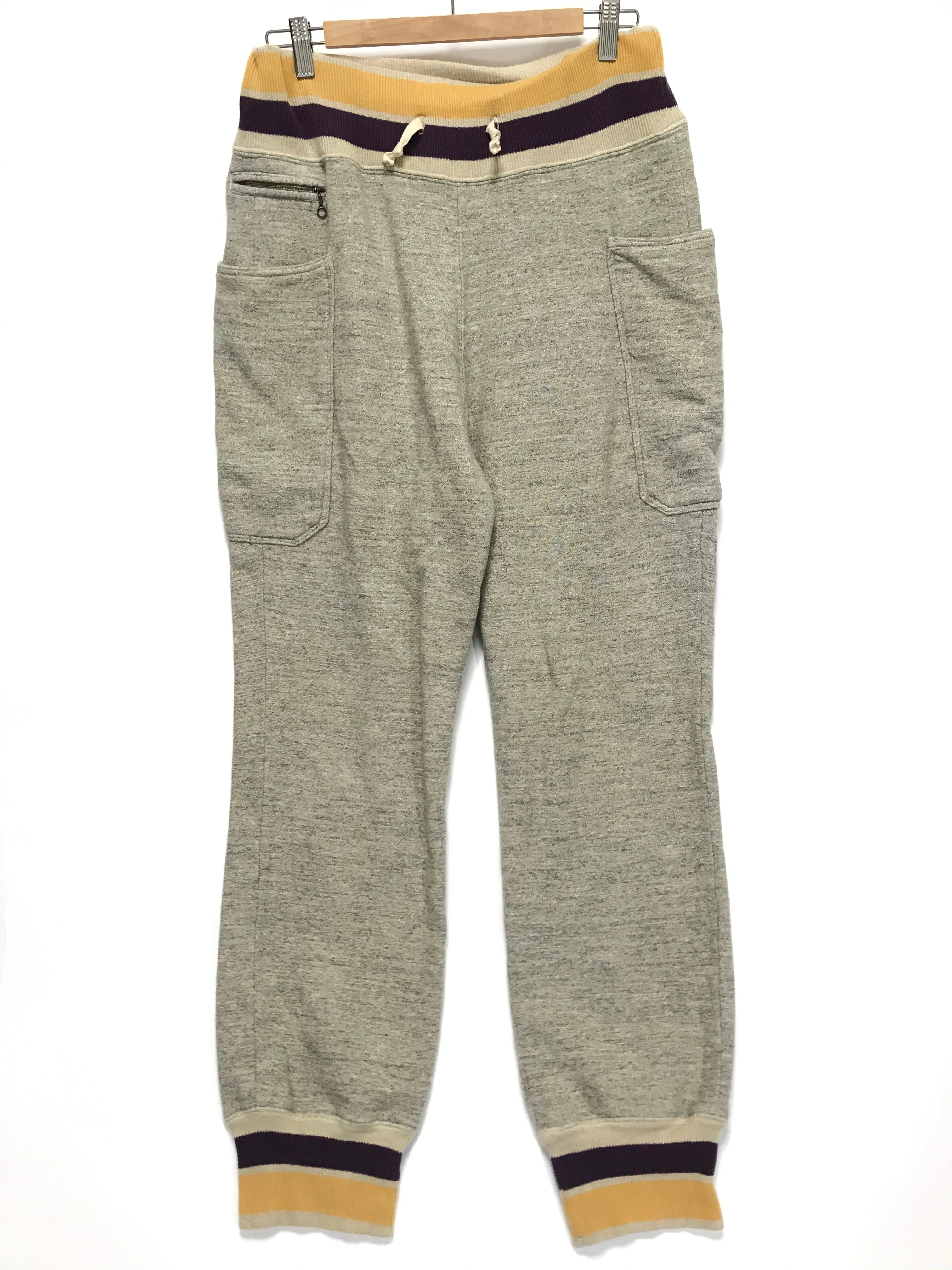 [L] Kapital Side Pocket Sweat Pants Grey